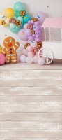 tło urodzinowe z kolorowymi balonami brd070