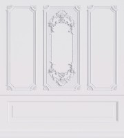 Ścianka komunijna ze sztukaterią kmn051