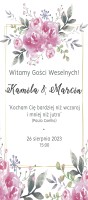 Powitanie gości ślubnych wzór nr 6