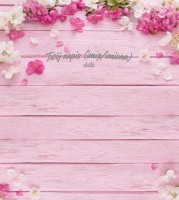 Tło fotograficzne na ślub ze srebrnym napisem 180x200 WEDD247