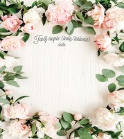 Tło fotograficzne na ślub ze srebrnym napisem 180x200 WEDD252