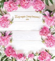 Tło fotograficzne na ślub ze złotym napisem 180x200 WEDD254