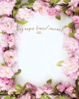 Tło fotograficzne na ślub ze złotym napisem 160x200 WEDD255