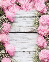 Tło fotograficzne na ślub ze srebrnym napisem 160x200 WEDD260