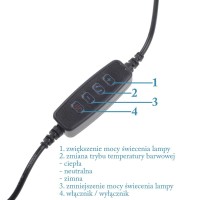 Ściemniacz do regulacji mocy świecenia
