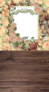 Tło fotograficzne winylowe komunijne 510g - KMN030 