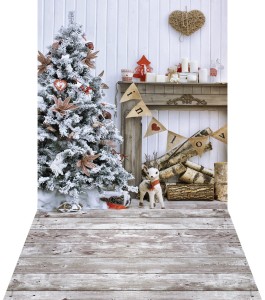 Tło fotograficzne świąteczne / zimowe - SW003