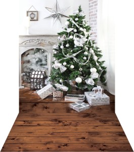 Tło fotograficzne świąteczne / zimowe - SW009