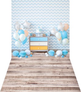 Tło fotograficzne winylowe urodzinowe / roczkowe 510g - BRD057