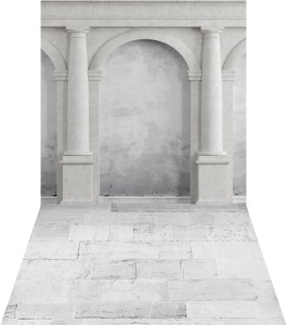 Tło fotograficzne winylowe komunijne 510g - KMN047