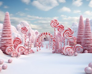 Tło fotograficzne świąteczne / zimowe - SW268