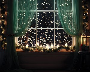 Tło fotograficzne świąteczne / zimowe - SW286