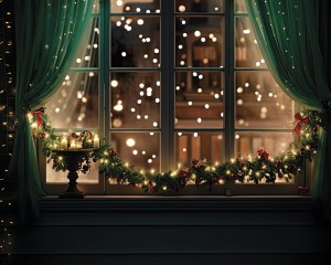 Tło fotograficzne świąteczne / zimowe - SW287