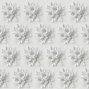 Tło fotograficzne winylowe, ścianka, flat lay, kwiaty 510g - KW3D002