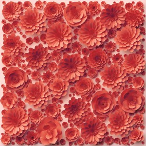 Tło fotograficzne winylowe, ścianka, flat lay, kwiaty 510g - KW3D009