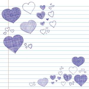 Tło fotograficzne winylowe, ścianka, flat lay, paski, serduszka i graffiti 510g - WAL044