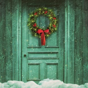 Tło fotograficzne winylowe, ścianka, flat lay, świąteczne 510g - SW140_