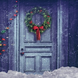 Tło fotograficzne winylowe, ścianka, flat lay, świąteczne 510g - SW142_