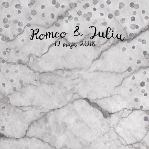 Tło fotograficzne winylowe, ścianka ślubna, weselna 510g - WEDD017