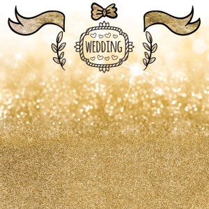 Tło fotograficzne winylowe, ścianka ślubna, weselna 510g - WEDD023