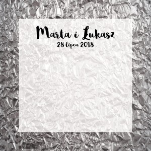 Tło fotograficzne winylowe, ścianka ślubna, weselna 510g - WEDD028