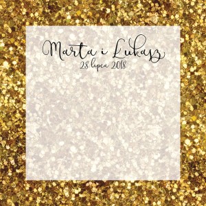 Tło fotograficzne winylowe, ścianka ślubna, weselna 510g - WEDD030