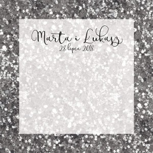 Tło fotograficzne winylowe, ścianka ślubna, weselna 510g - WEDD031