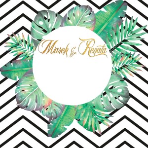 Tło fotograficzne winylowe, ścianka ślubna, weselna 510g - WEDD039