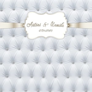 Tło fotograficzne winylowe, ścianka ślubna, weselna 510g - WEDD058