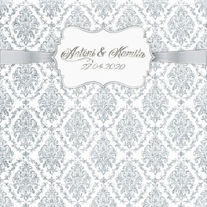 Tło fotograficzne winylowe, ścianka ślubna, weselna 510g - WEDD059