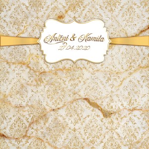 Tło fotograficzne winylowe, ścianka ślubna, weselna 510g - WEDD062