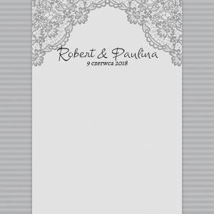 Tło fotograficzne winylowe, ścianka ślubna, weselna 510g - WEDD081