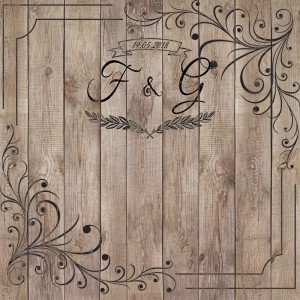 Tło fotograficzne winylowe, ścianka ślubna, weselna 510g - WEDD102