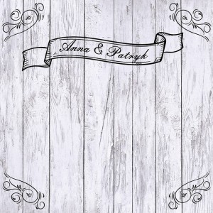 Tło fotograficzne winylowe, ścianka ślubna, weselna 510g - WEDD123