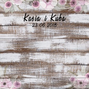 Tło fotograficzne winylowe, ścianka ślubna, weselna 510g - WEDD134