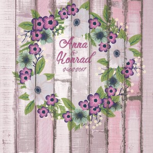 Tło fotograficzne winylowe, ścianka ślubna, weselna 510g - WEDD145