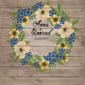 Tło fotograficzne winylowe, ścianka ślubna, weselna 510g - WEDD163