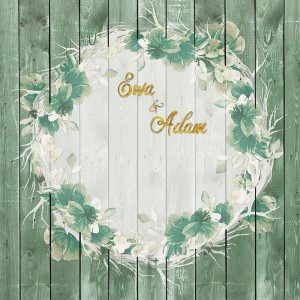 Tło fotograficzne winylowe, ścianka ślubna, weselna 510g - WEDD167