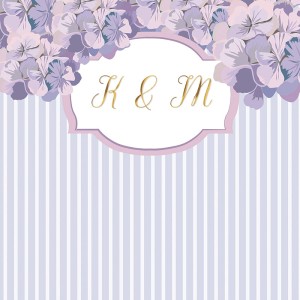 Tło fotograficzne winylowe, ścianka ślubna, weselna 510g - WEDD174