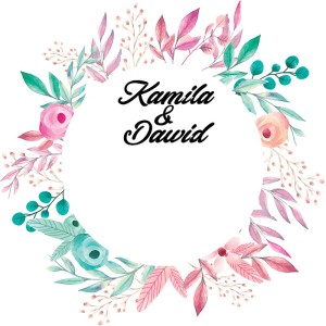 Tło fotograficzne winylowe, ścianka ślubna, weselna 510g - WEDD184