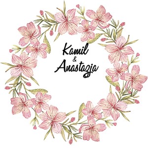 Tło fotograficzne winylowe, ścianka ślubna, weselna 510g - WEDD185