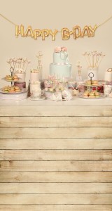 Tło fotograficzne winylowe urodzinowe / roczkowe 510g - BRD004