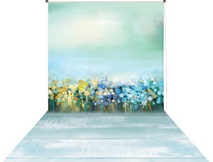 Tło fotograficzne winylowe malowane, akwarelowe, watercolor 510g - AQX006