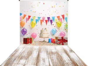 Tło fotograficzne winylowe urodzinowe / roczkowe 510g - BRD005