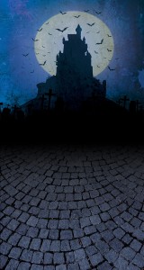 Tło fotograficzne winylowe jesienne halloween 510g - HA007
