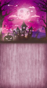 Tło fotograficzne winylowe jesienne halloween 510g - HA023