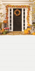 Tło fotograficzne winylowe jesienne halloween 510g - HA042