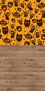 Tło fotograficzne winylowe jesienne halloween 510g - HA046