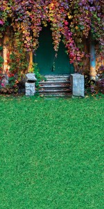 Tło fotograficzne winylowe alejka 510g - JSN010