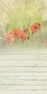 Tło fotograficzne winylowe kwiaty 510g - KW034P 
